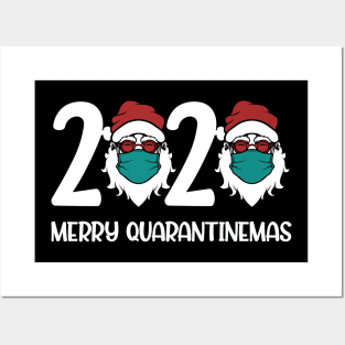 Merry Quarantinemas 2020 Santa Claus Posters and Art